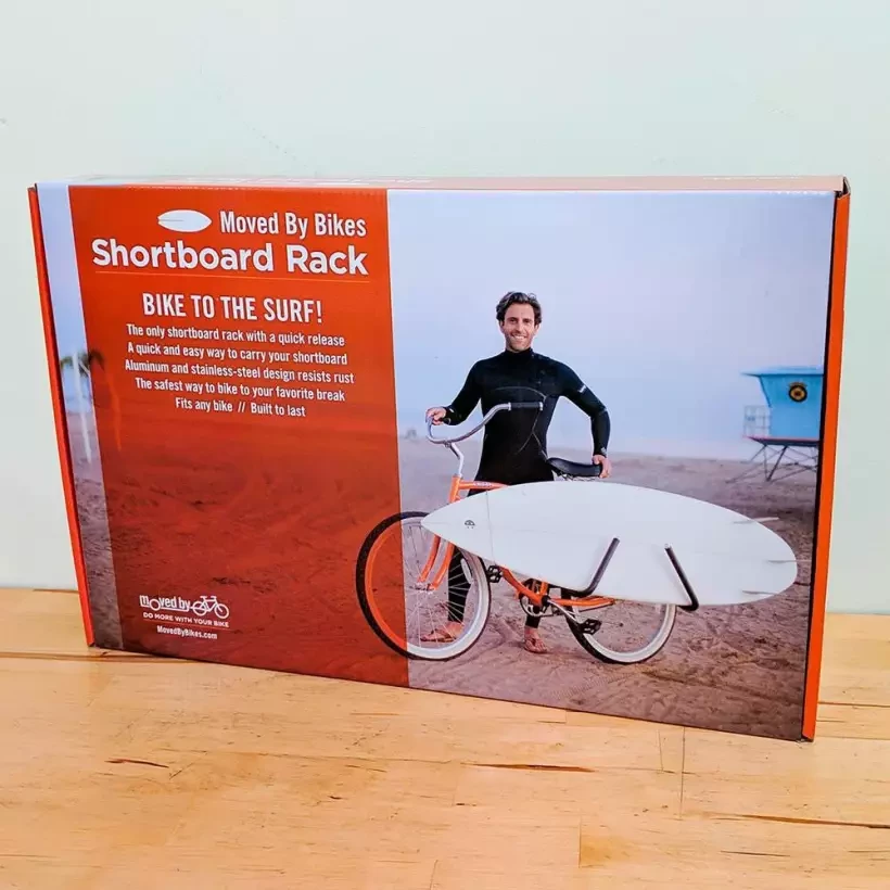 Porta tavole da surf per bicicletta Moved By Bikes