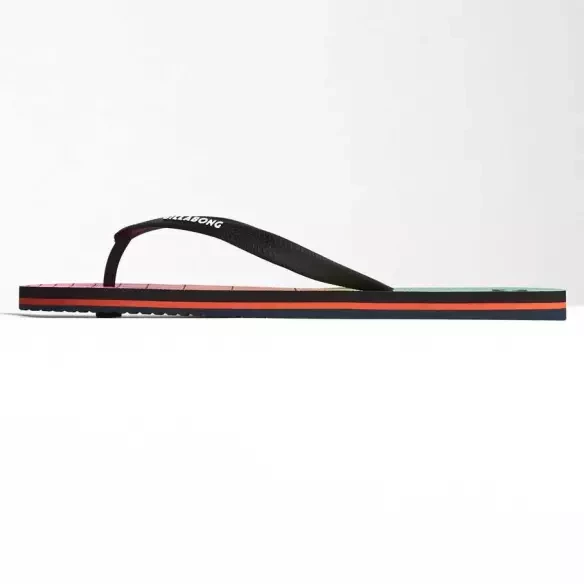 Tongs Billabong Tides Print Boy red