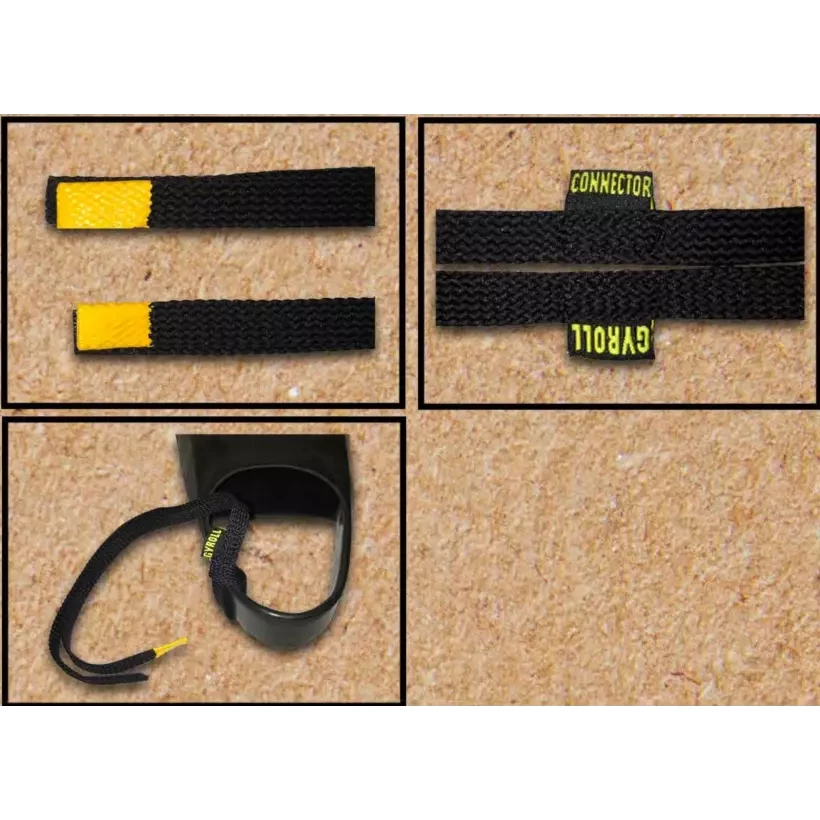 Leash de Pé de pato Gyroll Connectors