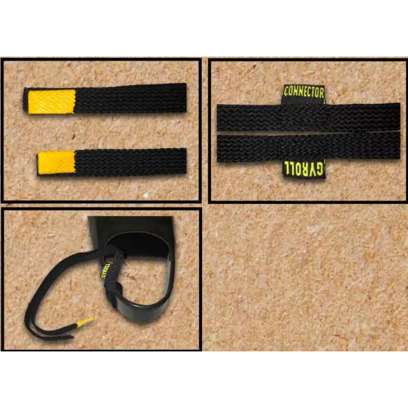 Fascetta blocca pinne Gyroll Connectors