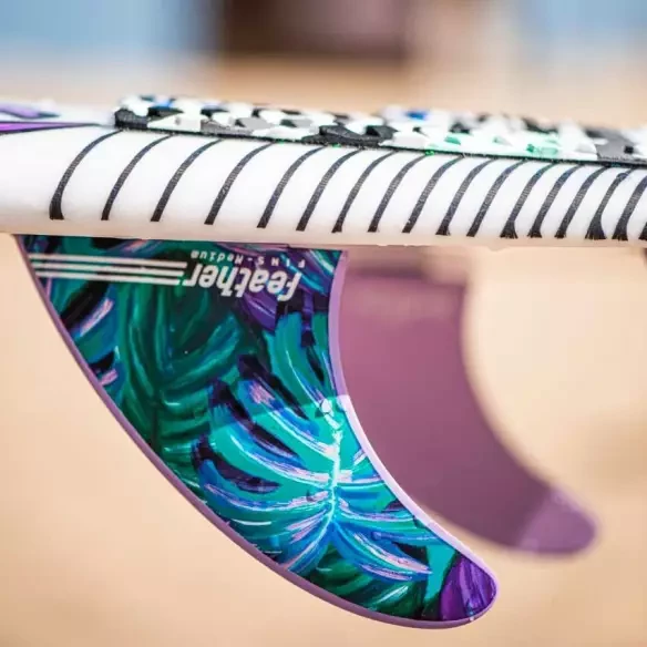 Dérive de surf Feather Fins Maud Le Car Click Tab