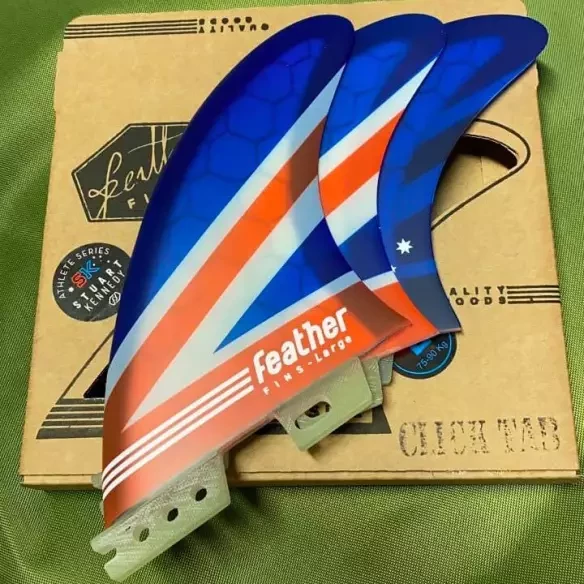 Pinne Feather Fins Stuart Kennedy Click Tab