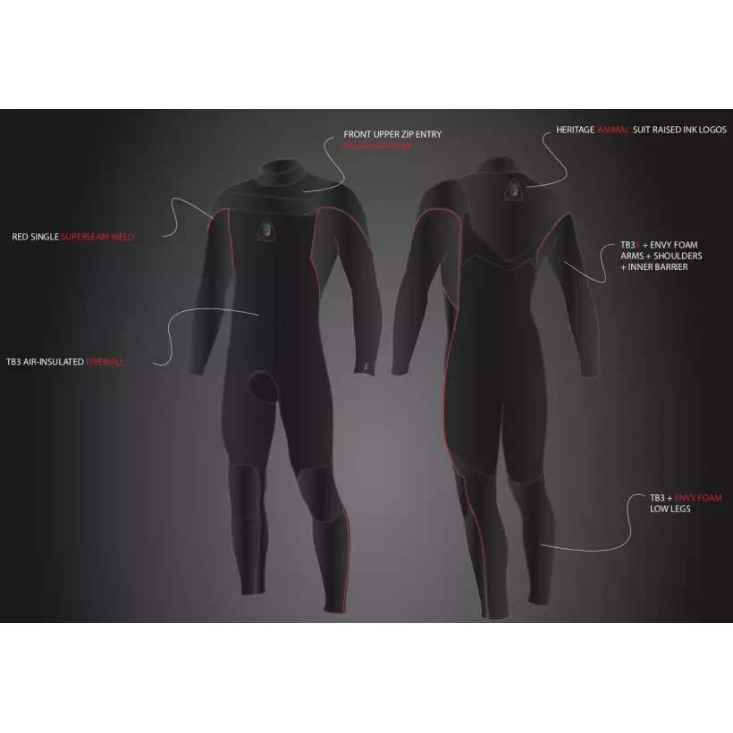 Traje de Neopreno O´Neill Mutant Legend 5/4mm con capucha