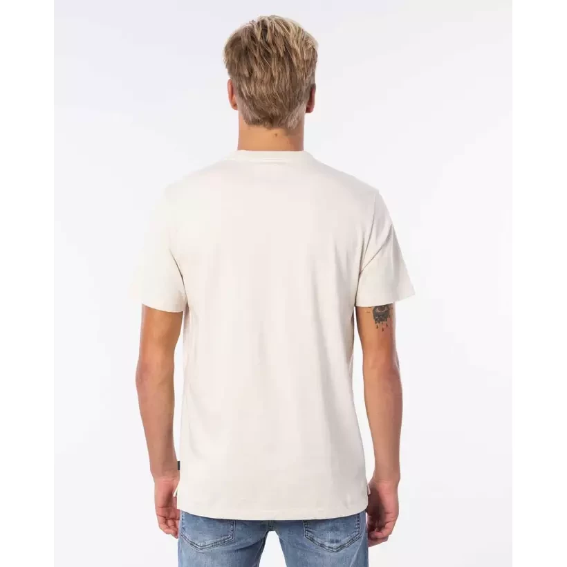 Camiseta Rip Curl Searchers crafte Bone
