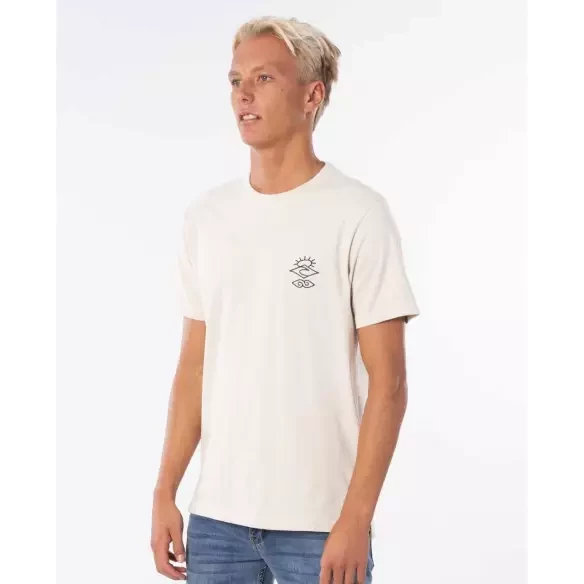 Camiseta Rip Curl Searchers crafte Bone