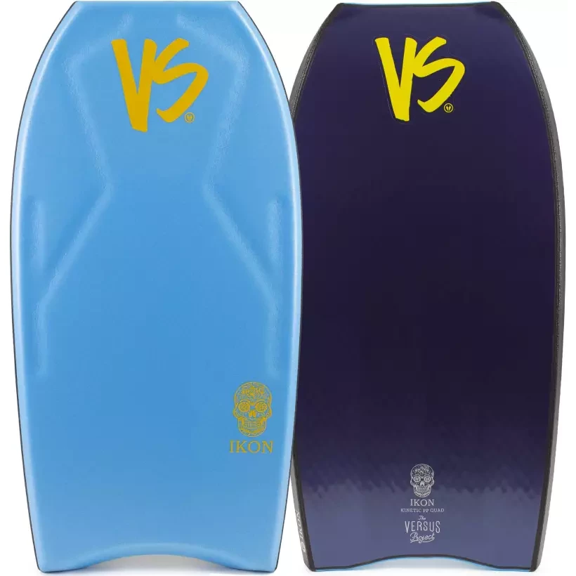 Bodyboard Versus Ikon Kinetic PP Concave Aqua/Metalic Dark grey