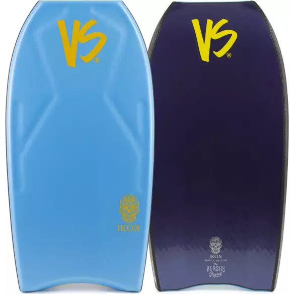 Bodyboard Versus Ikon Kinetic PP Concave Aqua/Metalic Dark grey