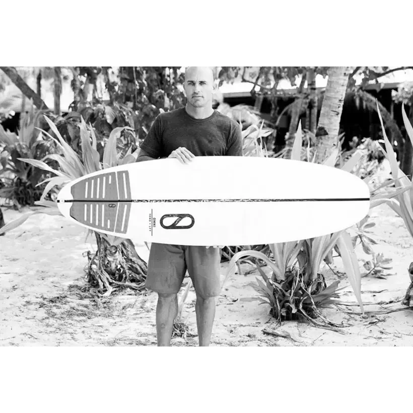 Grip de surf Slater Designs 4 Piezas Grey/Black