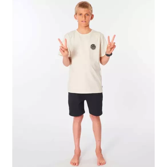Camisa Rip Curl Wettie logo Beige