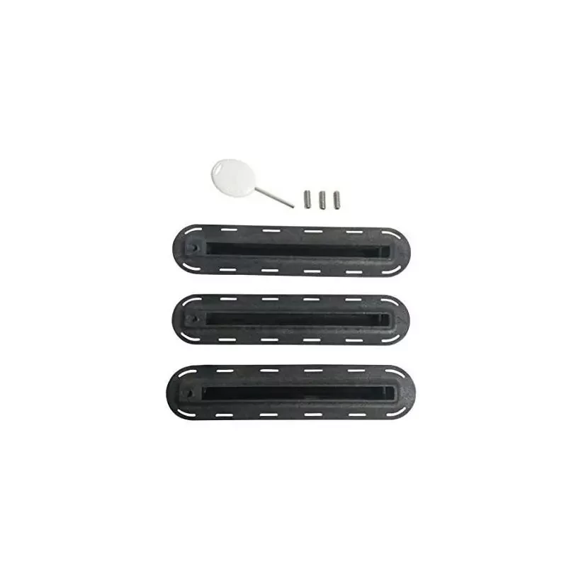 Boitiers d'ailerons M-Fins Single Tab Black