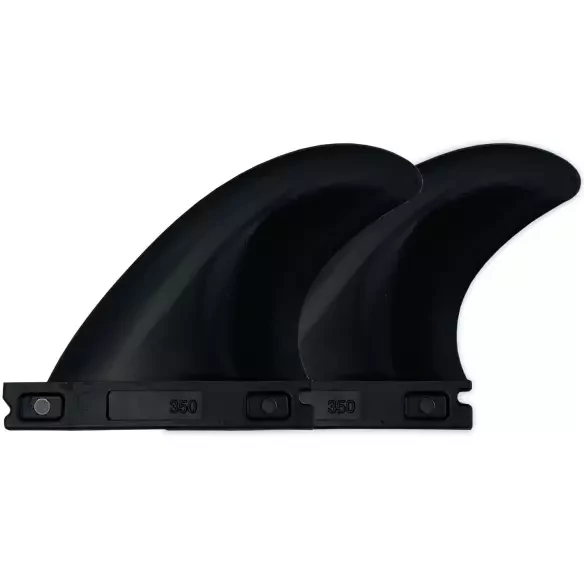 Quilhas estabilizadoras Longboard M-Fins Single Tab Black