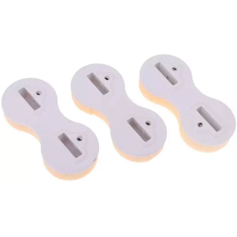 Jeu de 3 Plugs M-Fins Dual Tab