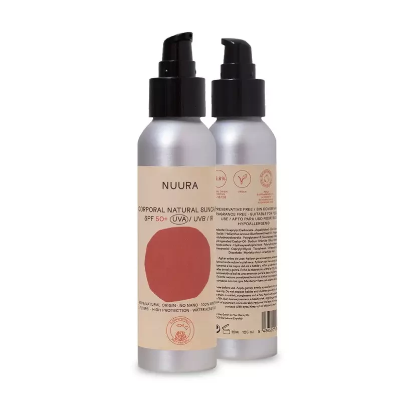 Crema solar en spray Nuura SPF50