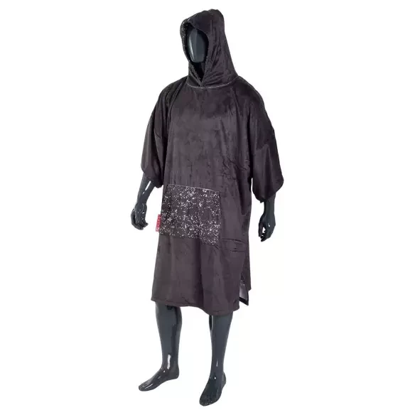 Poncho asciugamano Madness Black Speckle
