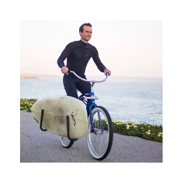 Supporto per tavola da surf Longboard bike Moved By Bikes