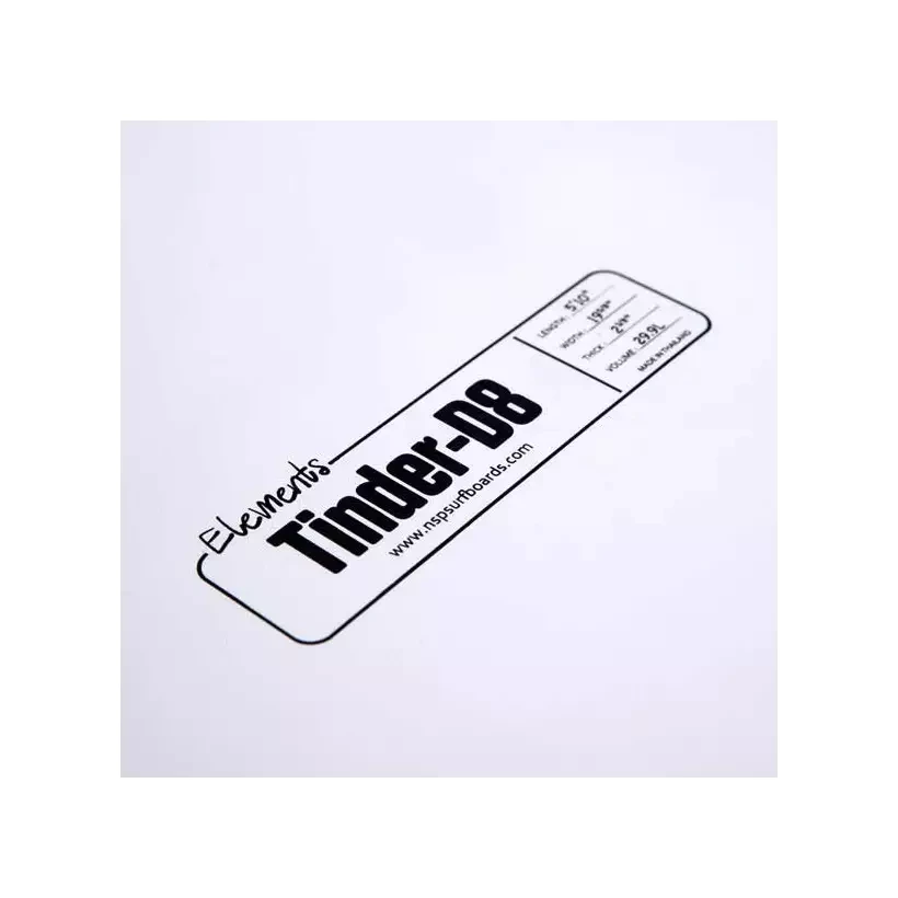 Tavola NSP Tinder Element White