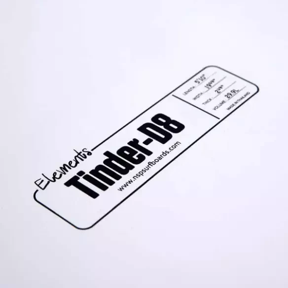 Prancha de surf NSP Tinder Element White