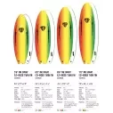 Prancha de surf softboard Ocean & Earth MR Spray Ezi-Rider Twin Fin Rasta