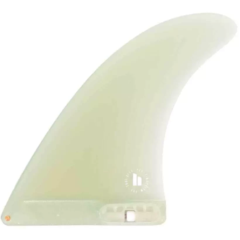 Pinna surf Longboard FCSII Single Fin Clear