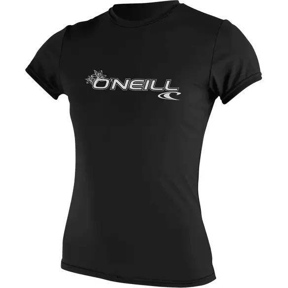 O´Neill Womens Basic Skins UV Tee-Shirt Black