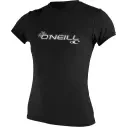 Tee-Shirt UV  O´Neill Womens Basic Skins Black