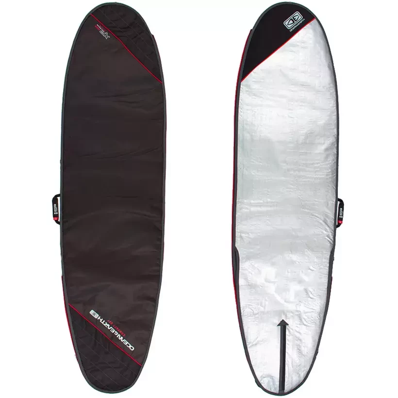 Capa Ocean & Earth Compact Day Longboard Black/Red