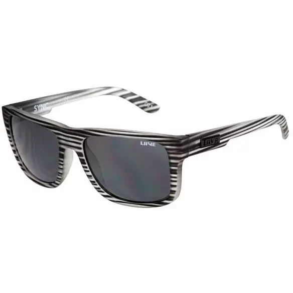 Zonnebril Liive Sync Matt Black stripe