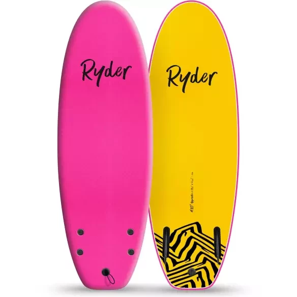 Surfbrett softboard Ryder Apprentice Twin Pink