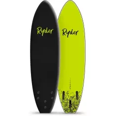 Surfplank softboard Ryder Apprentice Thruster Black