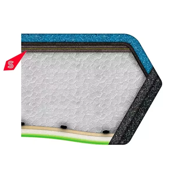 Bodyboard Funkshen Chase O´Leary Premium Skintec PP Black/White
