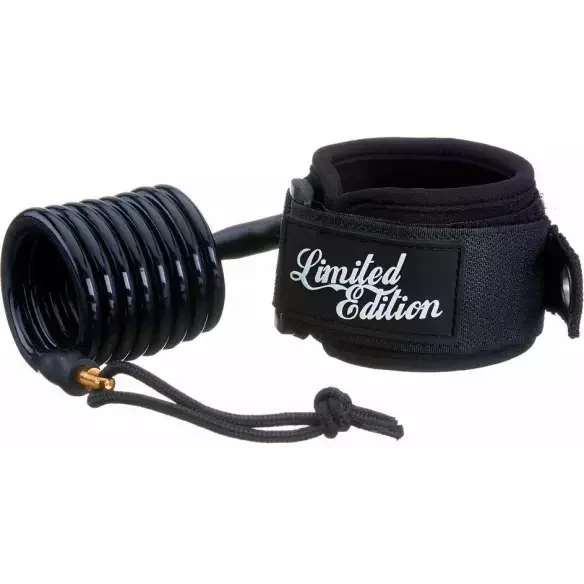 Limited Edition Sylock wirst Bodyboard leash Black