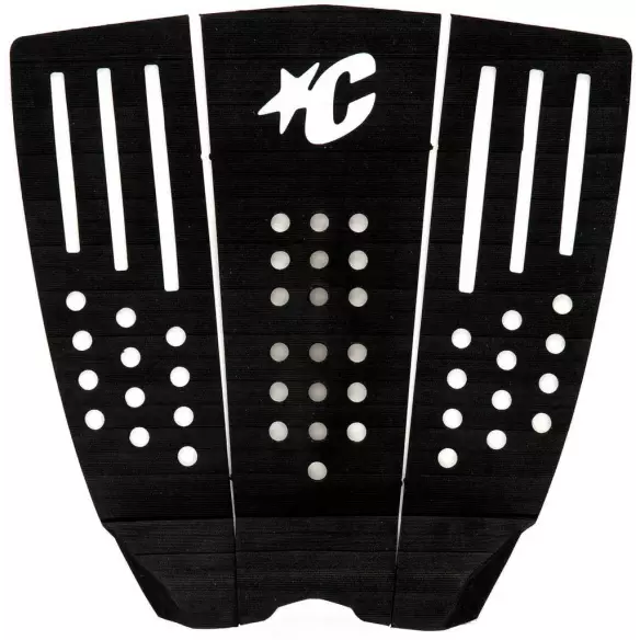 Surfboard tail pad Creatures Reliance III Cord Black