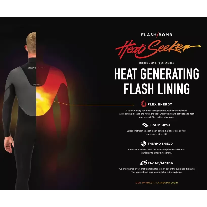 Muta surf Rip Curl Flash-Bomb Heatseeker 3/2mm