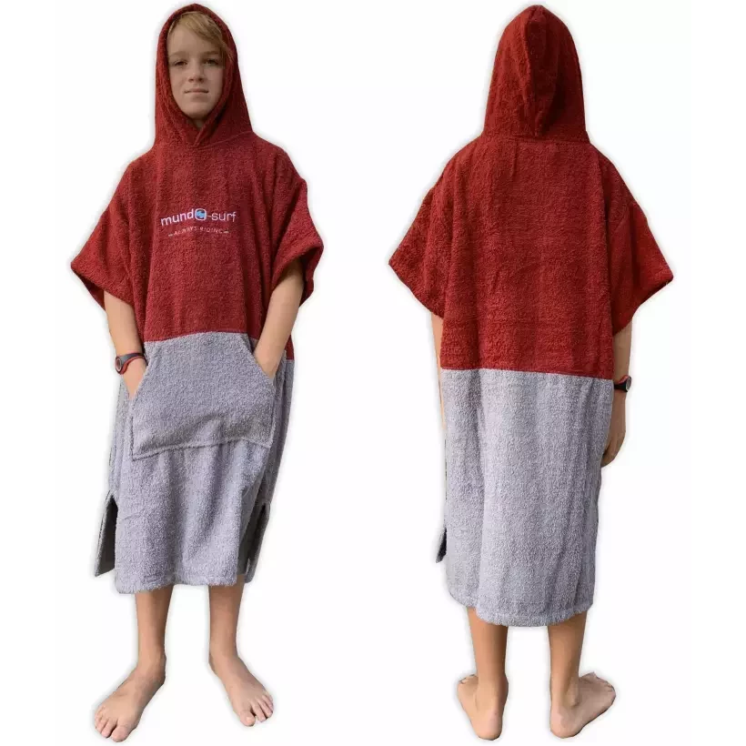 Mundo-surf Basic Poncho Bicolor