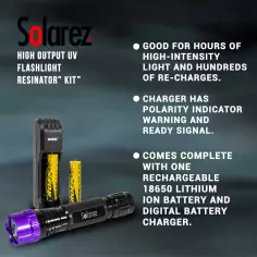 Torcia elettrica UV Solarez 2
