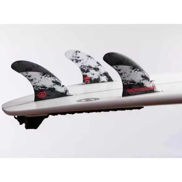 Quilhas surf Feather Fins Jorgann Couzinet R/B Single Tab