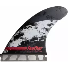 Quilhas surf Feather Fins Jorgann Couzinet R/B Single Tab