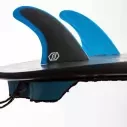 Surfboard fins Feather Fiberglass Blue & Black Click Tab