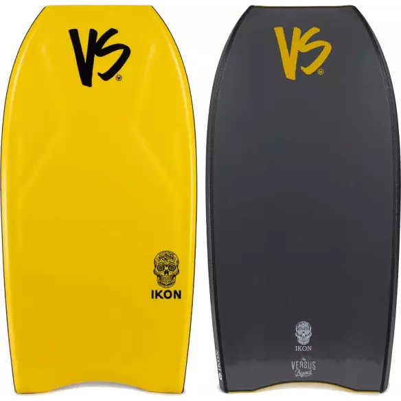 Bodyboard VS Ikon NRG+ Contour Quad Concave Tangerine/Metalic Dark Grey