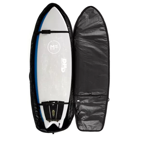 Housse de surf Creatures Fish Triple DT2.0 Black/Silver