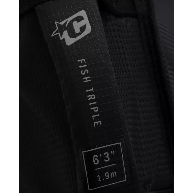 Funda Creatures Fish Triple DT2.0 Black/Silver