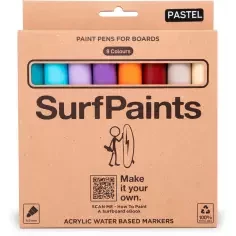 Peintures pour planches de surf SURFPAINTS Pastel