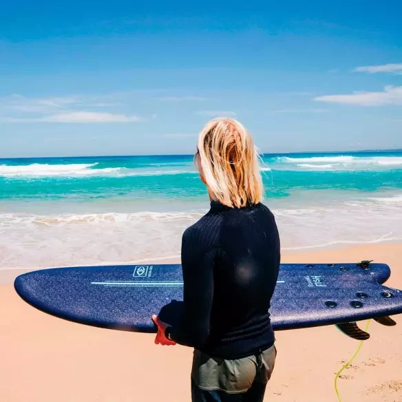 Prancha de surf softboard Ocean & Earth EZI-Rider Flying Fish EZI-Rider 5'8" Midnight