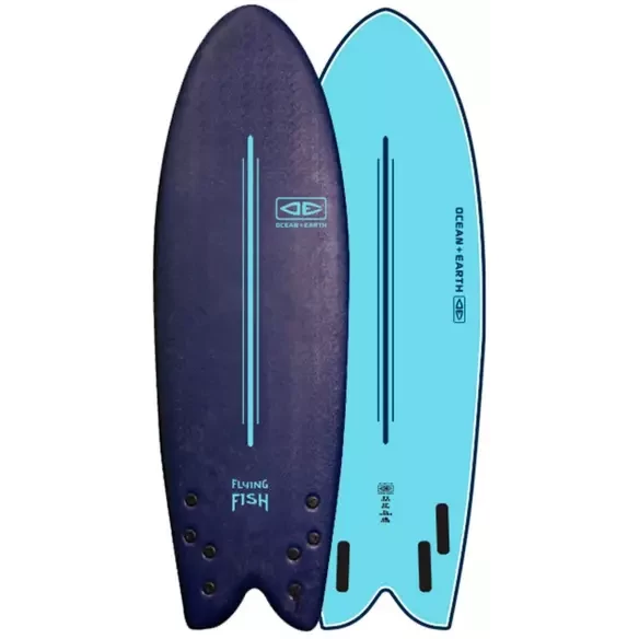 Softboard Ocean & Earth EZI-Rider Flying Fish EZI-Rider 5'8" Midnight