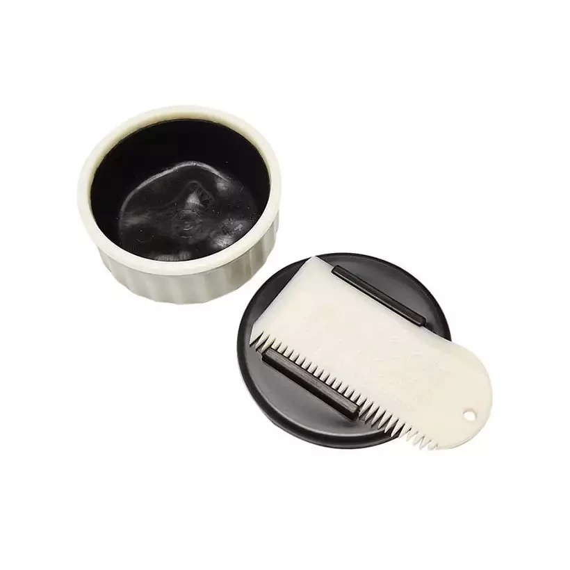 Custodia per paraffina Sex Wax Container+comb White/White