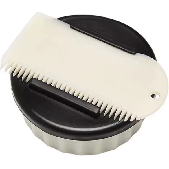 Wax box Container+comb White/White