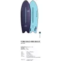 Tabla softboard Ocean & Earth Flying Fish EZI-Rider 5'8" Midnight