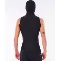 Gorro de surf con Lycra integrado Rip Curl Flash Bomb Polypro hood vest