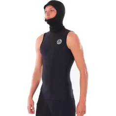 Rip Curl Flash Bomb Lycra with hood Polypro hood vest