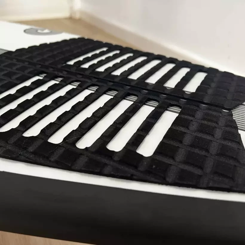 Traction Pad MS Retro Fish Black